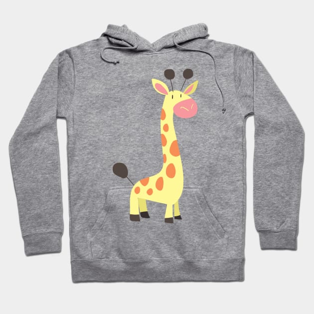 Cute Giraffe Hoodie by saradaboru